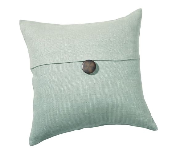 Oasis 18" square Linen Pillow Cover - Insert sold separately - Image 0
