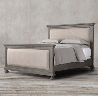 ST. JAMES UPHOLSTERED BED WITH FOOTBOARD - Image 0