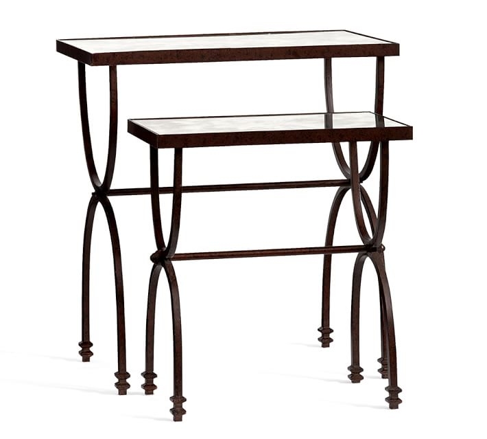 WILLOW NESTING TABLES, SET OF 2 - Image 0