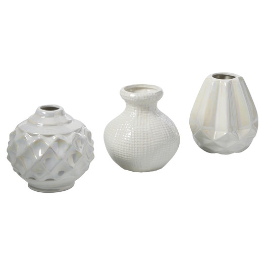 Sila 3 Piece Ceramic Vase Set - Image 0