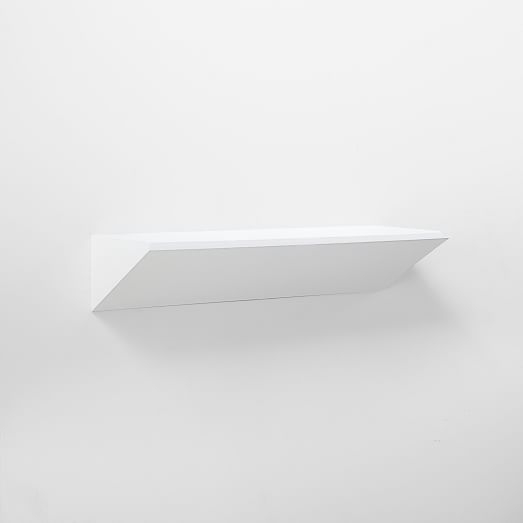 Wedge Shelf - White - 3' - Image 0