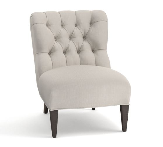 Mallory Upholstered Slipper Chair - Image 0