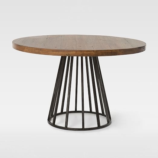 Copenhagen Reclaimed Wood Round Dining Table - Image 0