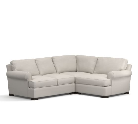Townsend Upholstered 3 Piece Sectional With Corner - Image 0