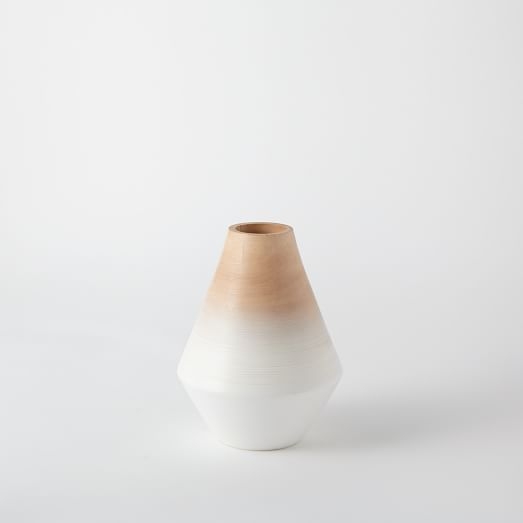 Modern Wood Ombre Vases - Small - Image 0