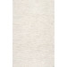 Textures Cable Chunky White Area Rug - 6' x 9' - Image 0