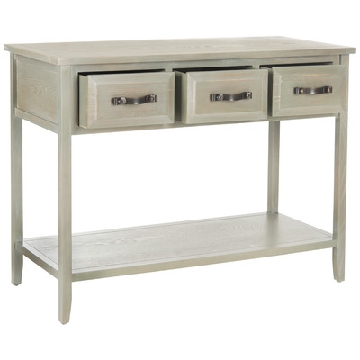 Crystal River Console Table - Antique Grey / Elm - Image 0