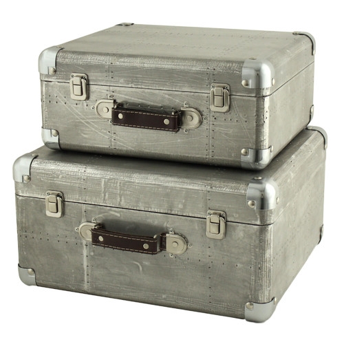 Hagen 2 Piece Suitcase Trunk Set - Image 0