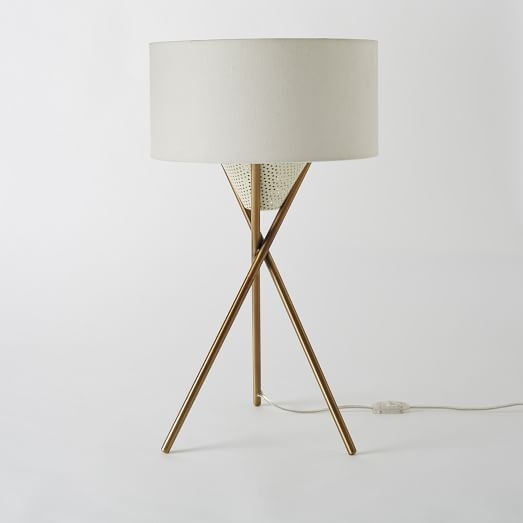 Mid-Century Tripod Table Lamp - Image 0
