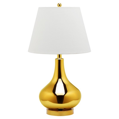 Albert 24" H Table Lamp with Empire Shade - Gold - Image 1