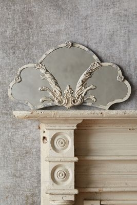 French Fan Mirror - Scallop - Image 0