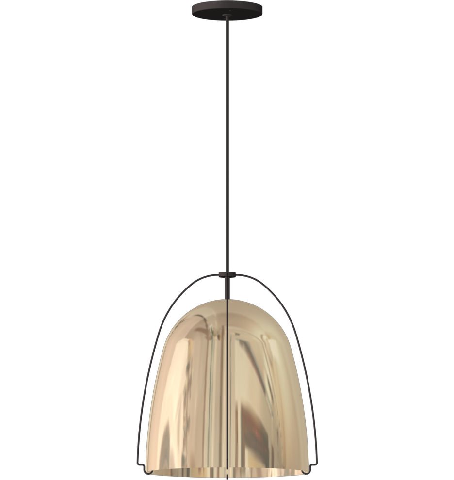 HALEIGH WIRE DOME PENDANT - 12 IN - Oil Rubbed Bronze - Image 0