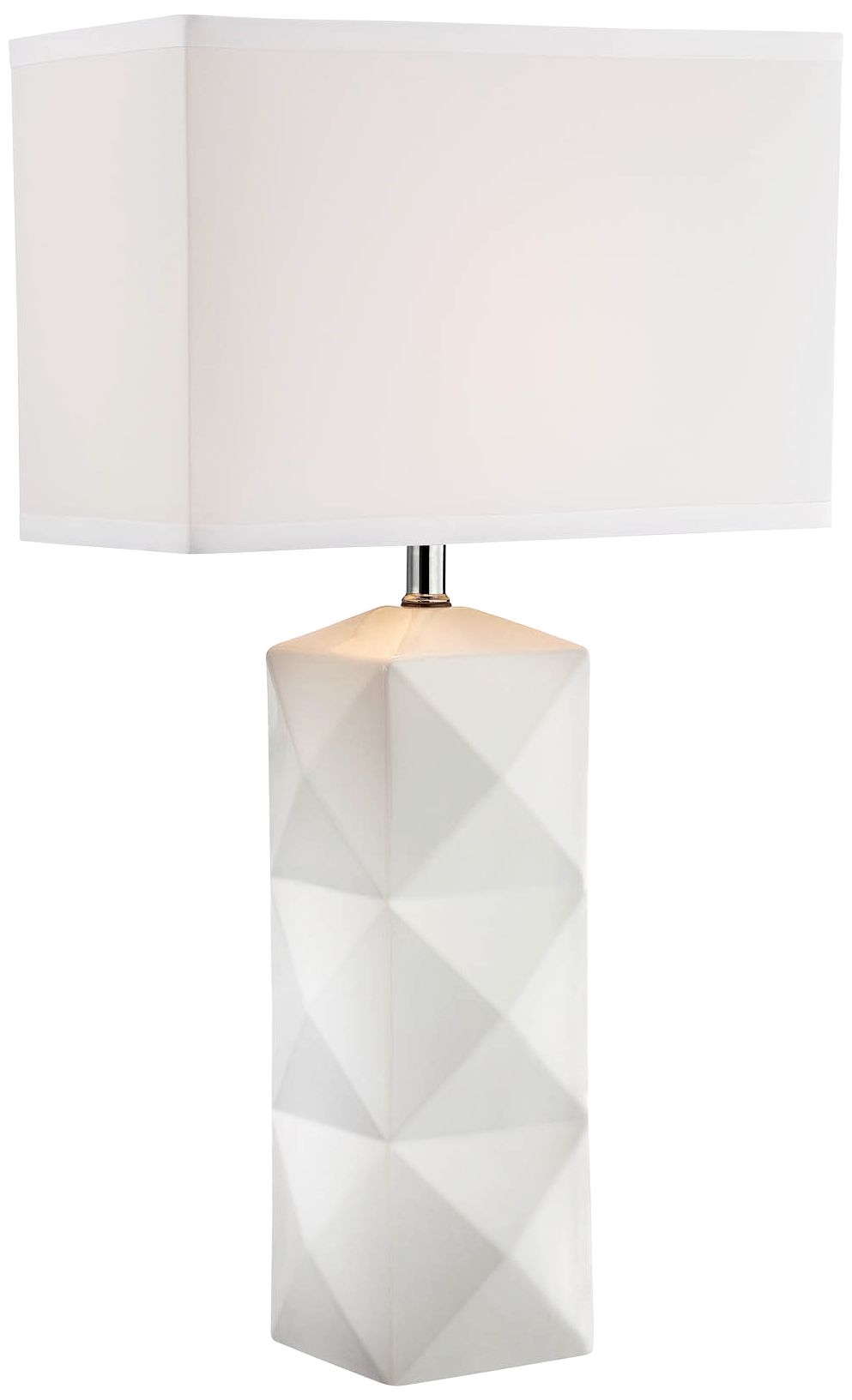 Lite Source Robena White Ceramic Table Lamp - Image 0