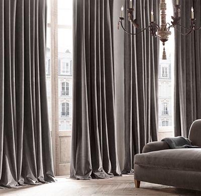 VINTAGE VELVET DRAPERY - Image 0