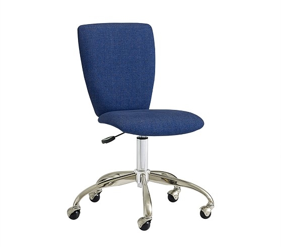 Upholstered Square Desk Chair - Image 0
