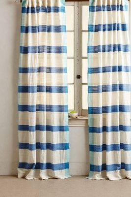Sanaga Stripe Curtain - 50"W x 84"L - Image 0