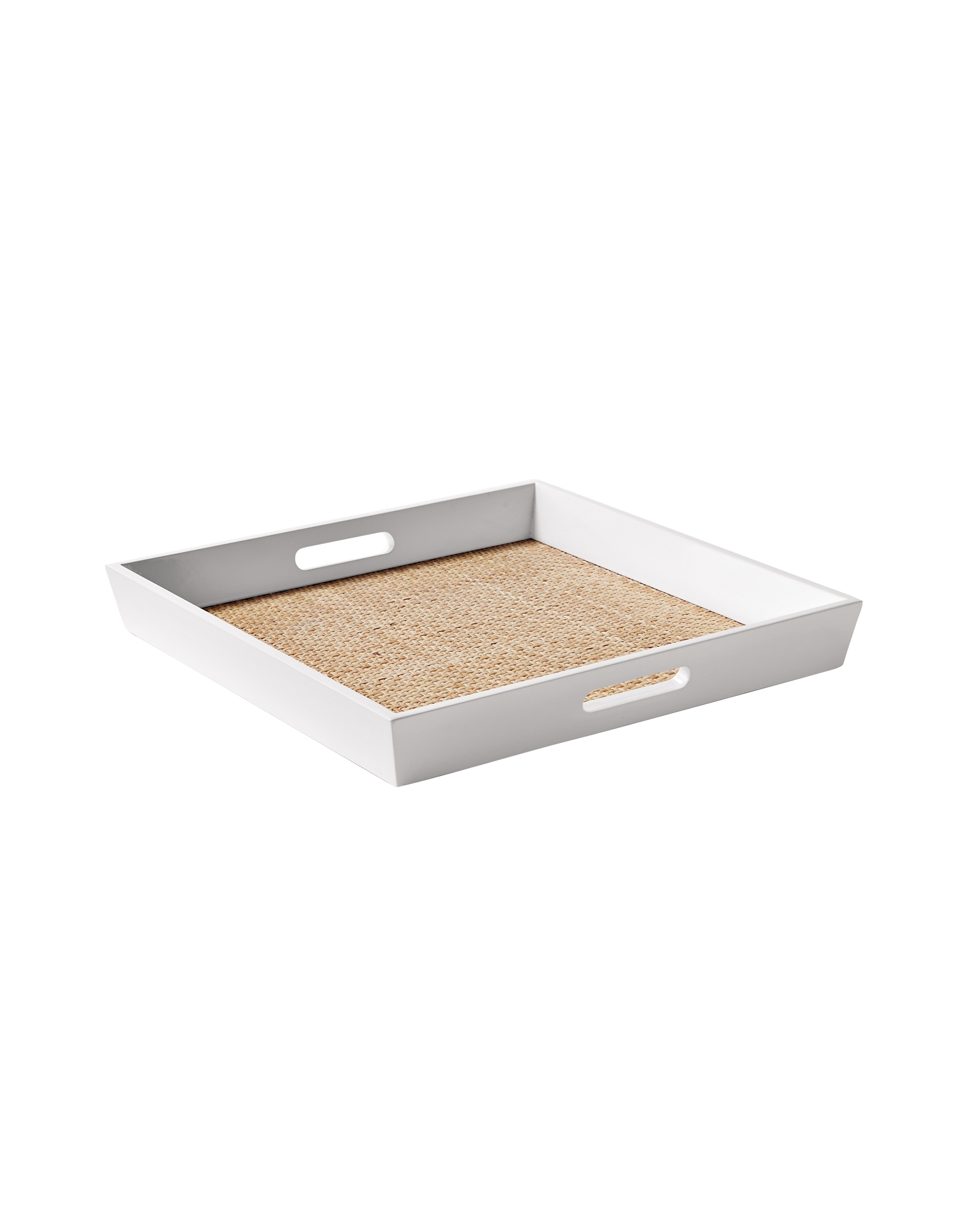 Lacquer Rattan Tray - Image 0