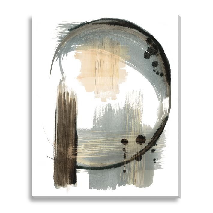 Canvas Print - Abstract Crescent- 29"x36"- Unframed - Image 0