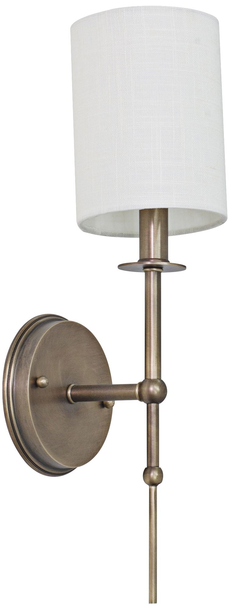 Lake Shore Tapered 16" High Antique Brass Wall Sconce - Image 0