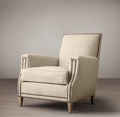 MARCEL UPHOLSTERED CLUB CHAIR - Image 0