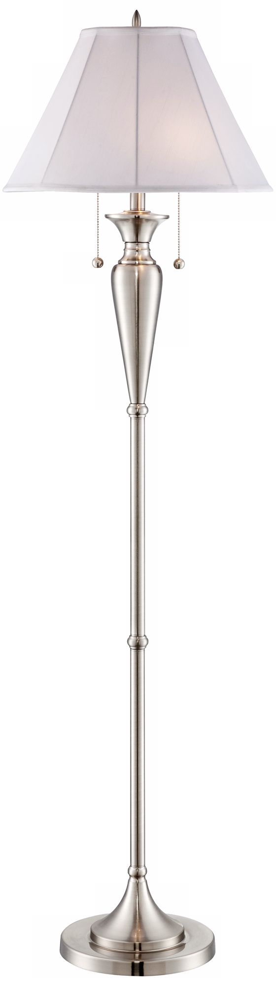 Lucent Brushed Steel Floor Lamp - Image 0