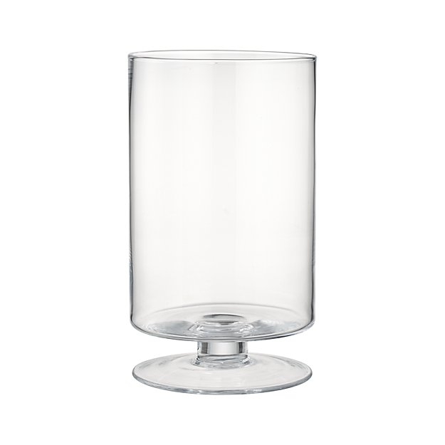London Tall Glass Hurricane Candle Holder - Image 0