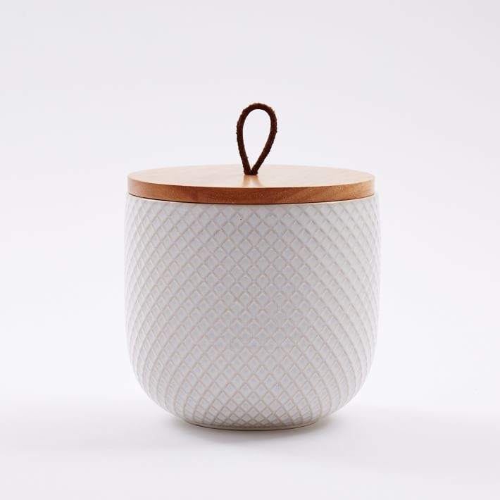 Textured Kitchen Canister - Short - Image 0