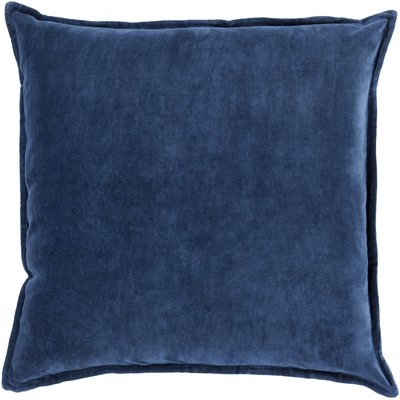 Danielle Cotton Throw Pillow  polyester insert - Image 0