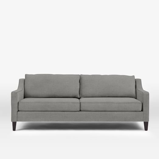 Paidge Sleeper Sofa - Brushed Heathered Cotton, Gray Haze - Image 0
