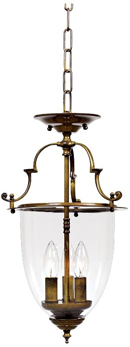 Camden Collection Bell Jar Lantern Chandelier - Image 0