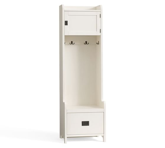 WADE CABINET TOWER - ALMOND WHITE - Image 0