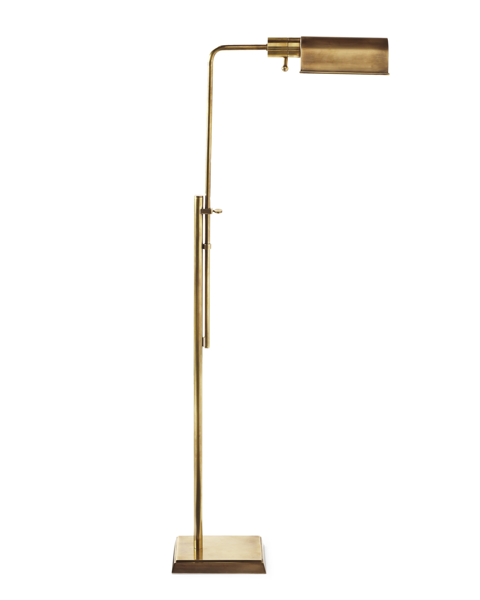 Stewart Floor Lamp - Antique brass - Image 0