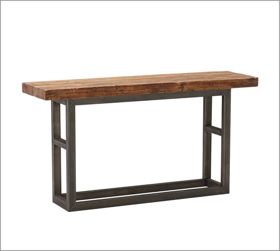 GRIFFIN RECLAIMED WOOD CONSOLE TABLE - Image 0