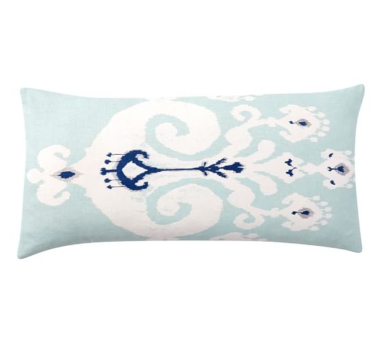 SLOANE IKAT PILLOW COVER-12" x 24"-insert sold separately - Image 0
