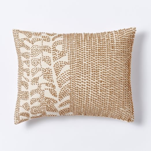 Beaded Stems Pillow Cover - Image 0