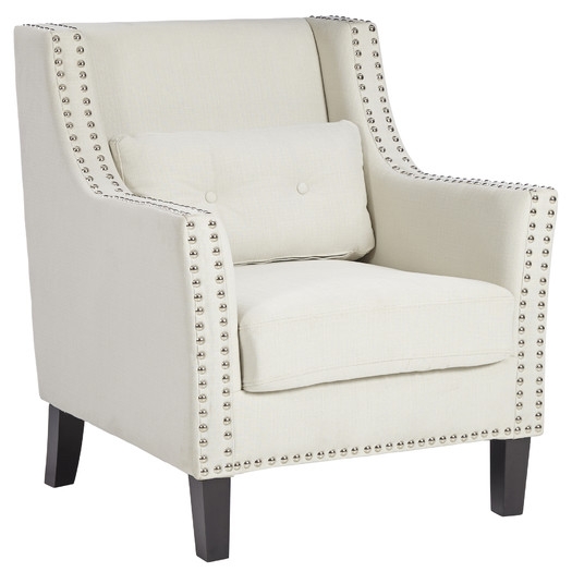 Percy Club Chair - Ivory - Image 0