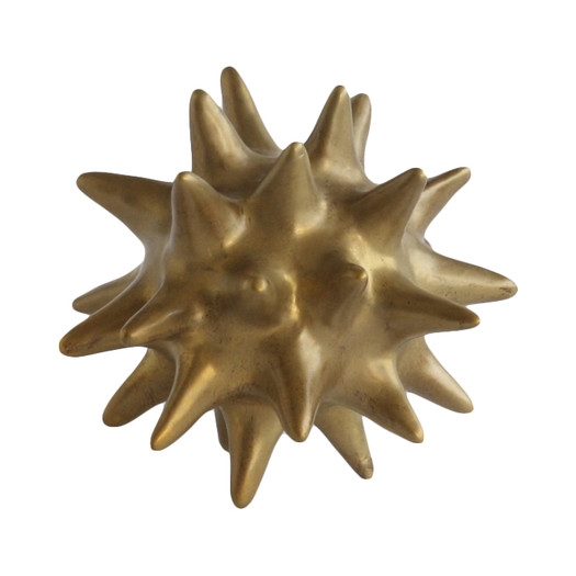 Urchin Antique Gold Objet - Small - Image 0