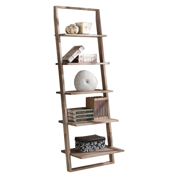 Lean Living 72" Leaning Bookcase - Image 0