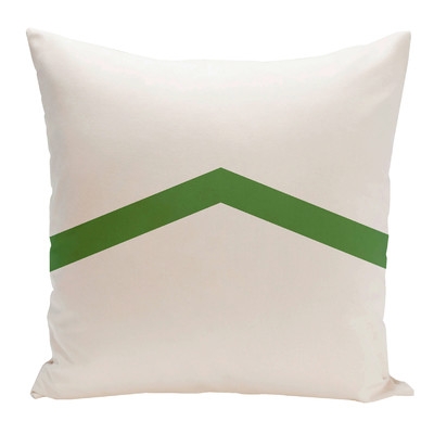 Beatrix Throw Pillow - Leaf, 16x16, Synthetic Down insert - Image 0