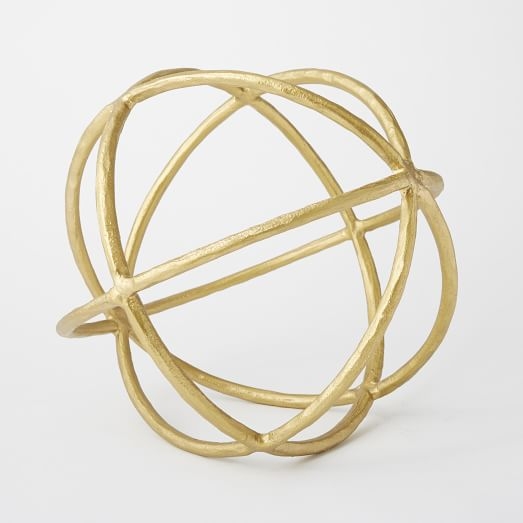 Sculptural Spheres - Large, Gold - Image 0