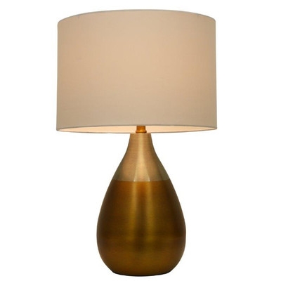 Table Lamp with Drum Shade - Image 0