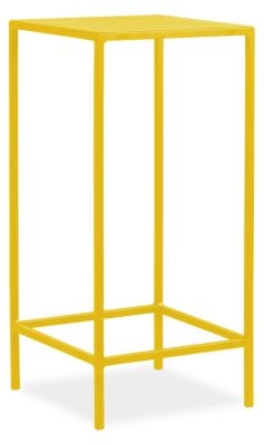 Slim End Table - 12x12x24 - Yellow - Image 0