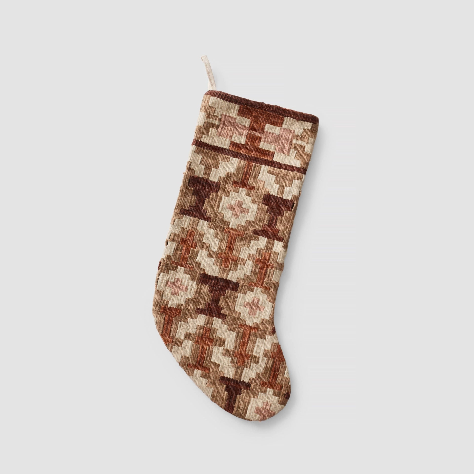 The Citizenry Deran Kilim Stocking | Rust - Image 0