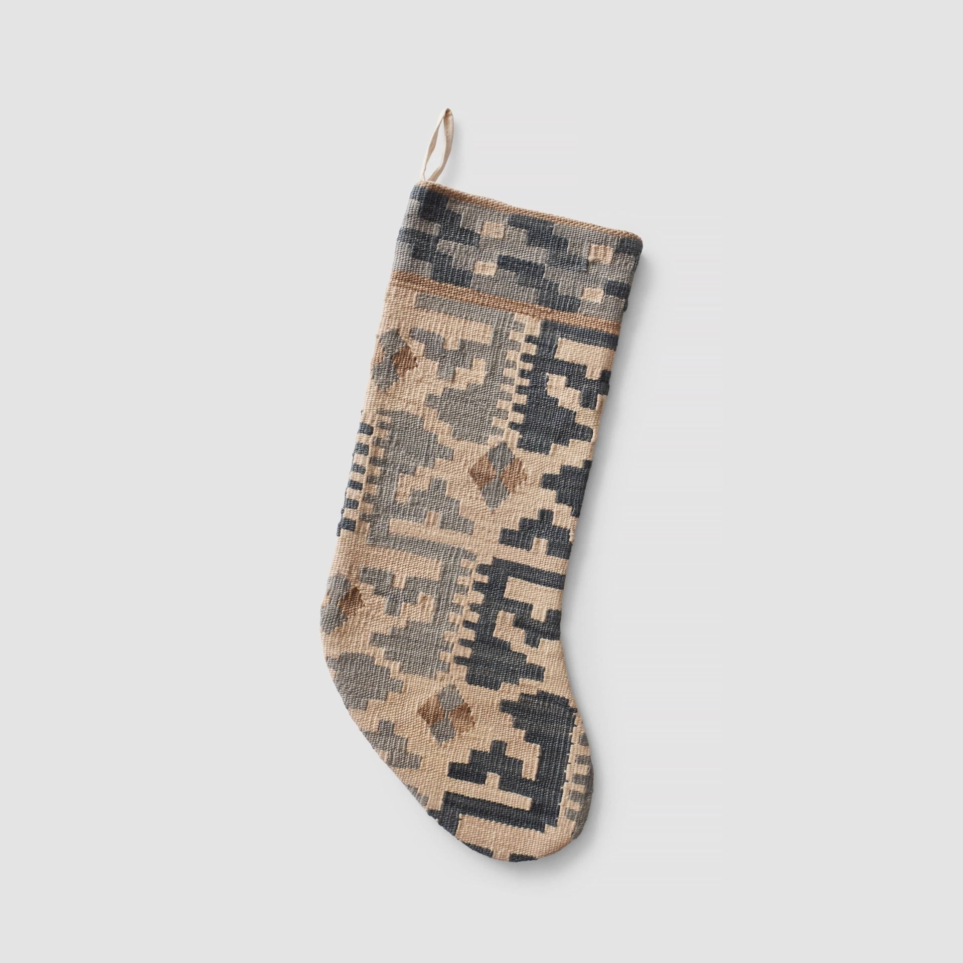 The Citizenry Feris Kilim Stocking | Stone Blue - Image 0