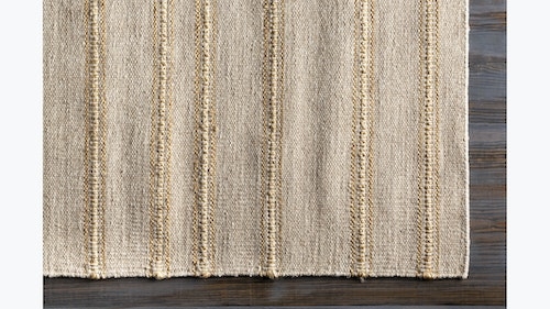 Woven Stripe Jute Rug, Stripe Jute, 8' x 11' - Image 2