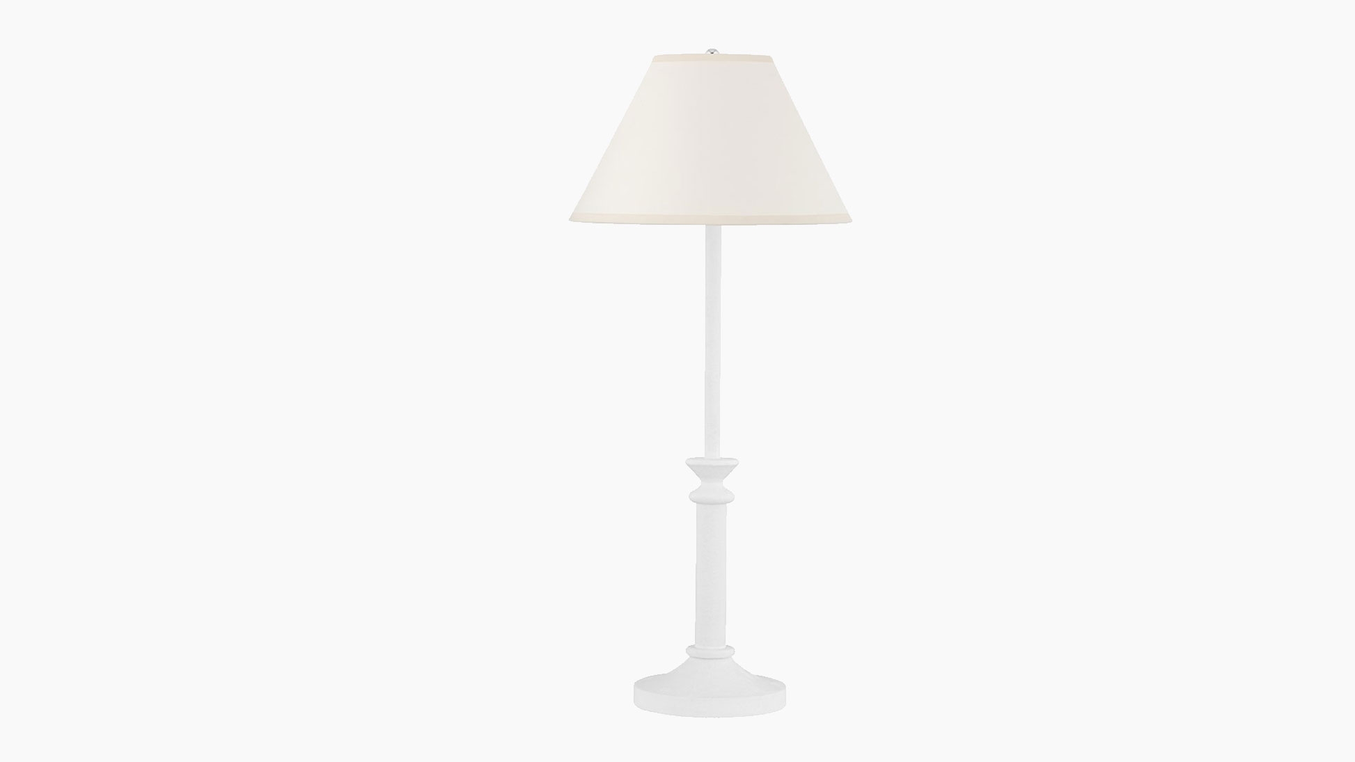 Lancaster Table Lamp | White Plaster - Image 0