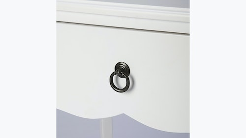 Elsie Nightstand | White Gloss - Image 2