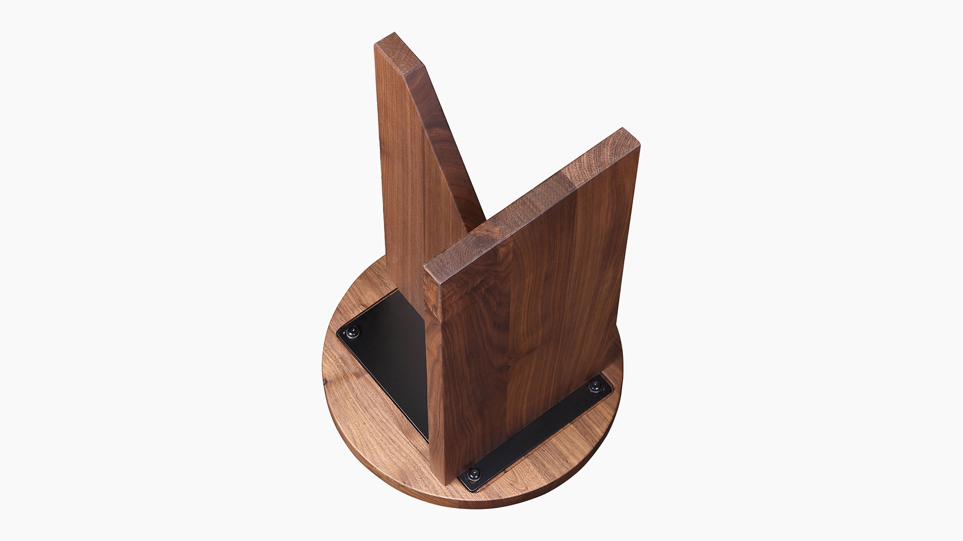 Grace Accent Table, Walnut - Image 1