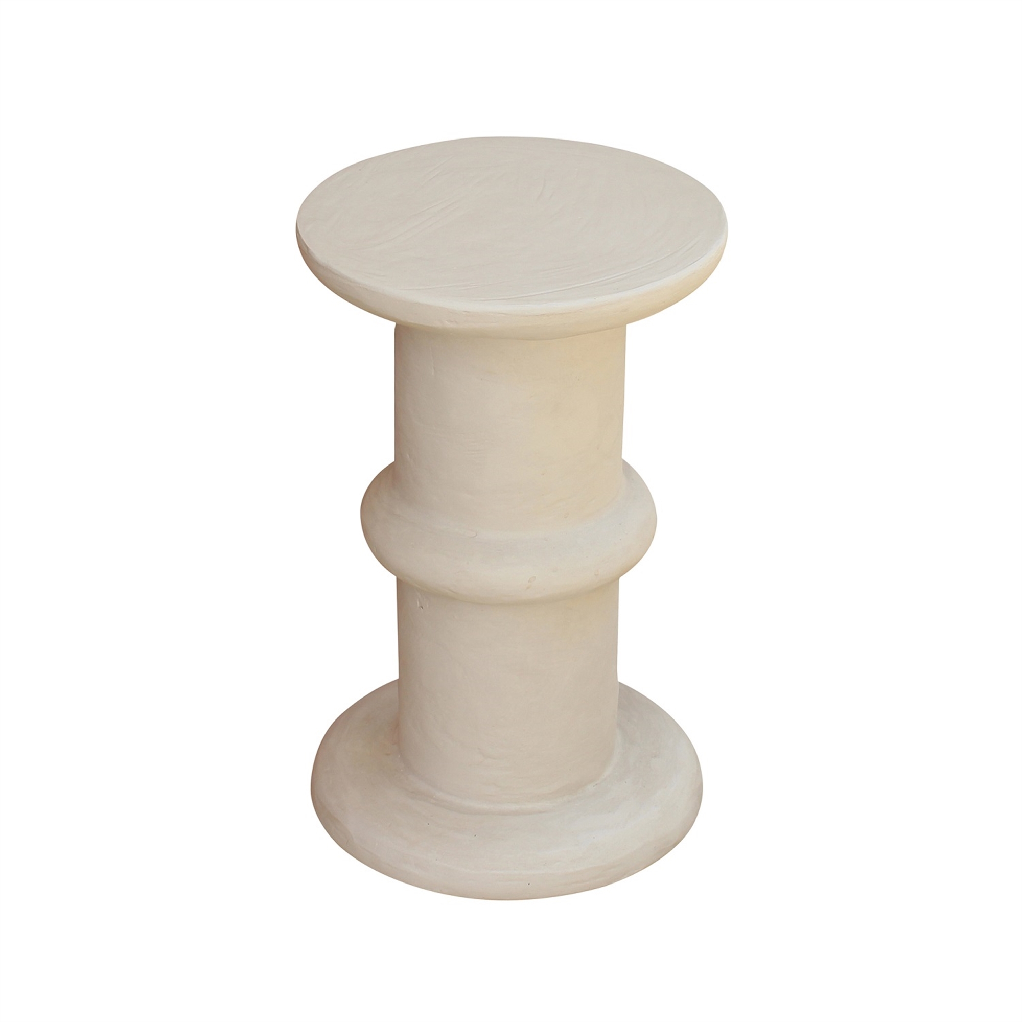 Anders Accent Table, Lime Plaster - Image 2