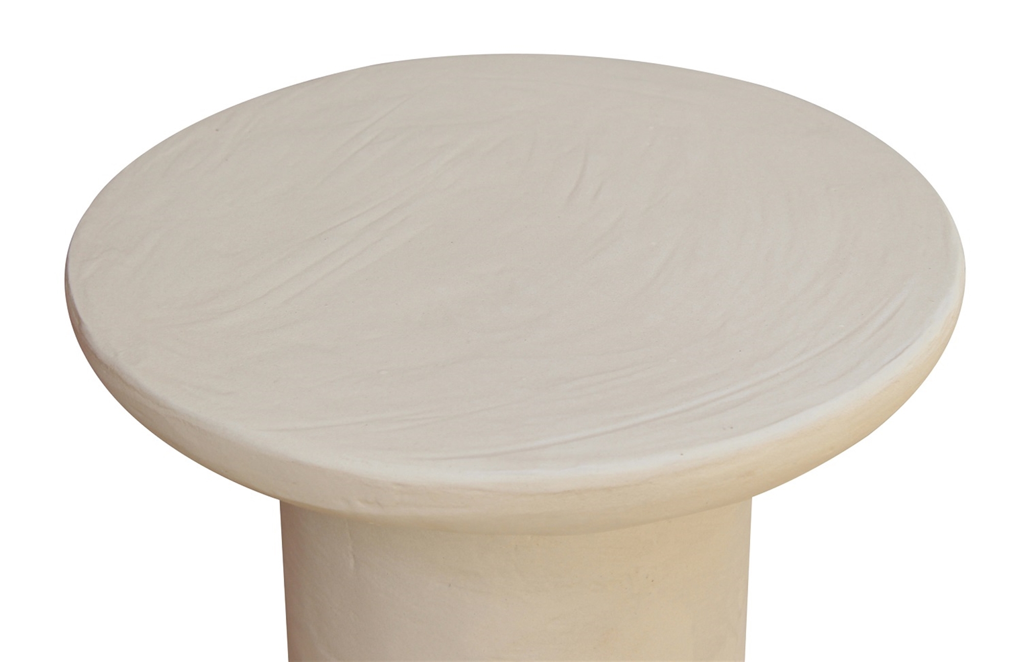 Anders Accent Table, Lime Plaster - Image 1